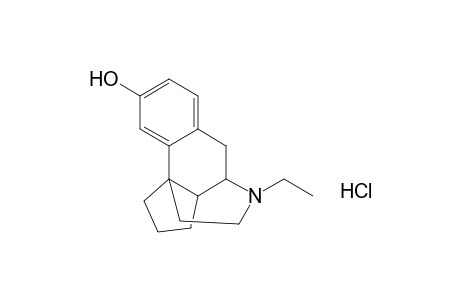 12-ethyl-2,3,3a,4,5,9b-hexahydro-1H-4,9b-iminoethanobenz[e]inden-8-ol, hydrochloride