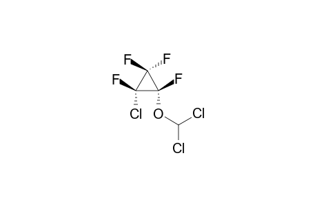 3-DICHLOROMETHOXY-2-CHLORO-1,1,2,3-TETRAFLUORO-CYCLOPROPANE;COMPUND-#A8
