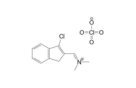 [(3-chloroinden-2-yl)methylene]dimethylammonium perchlorate