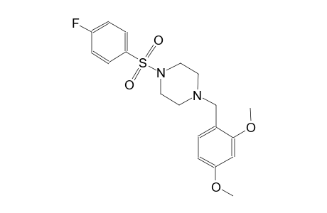 piperazine, 1-[(2,4-dimethoxyphenyl)methyl]-4-[(4-fluorophenyl)sulfonyl]-