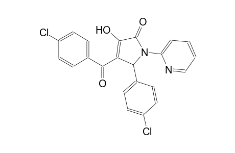 2H-pyrrol-2-one, 4-(4-chlorobenzoyl)-5-(4-chlorophenyl)-1,5-dihydro-3-hydroxy-1-(2-pyridinyl)-