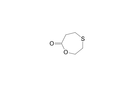 7H-1,4-Oxathiepin-7-one, tetrahydro-