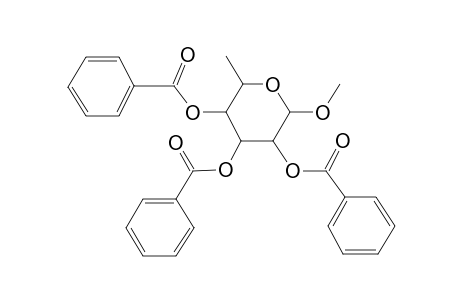 Methyl 2,3,4-tri-O-ibenzoyl-6-desoxy-.alpha.-d-altroside