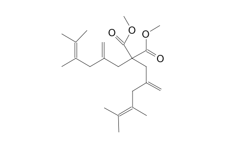 Dimethyl-2,2-bis(4,5-dimethyl-2-methylene-4-hexenyl)malonate