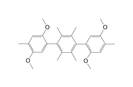 2',3',4,4'',5',6'-Hexamethyl-2,2'',5,5'':-tetramethoxy-1,1':4',1":4",1'''-terphenyl