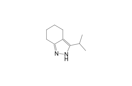 2H-indazole, 4,5,6,7-tetrahydro-3-(1-methylethyl)-