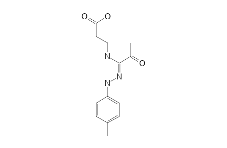3-[2-OXO-1-(4-METHYLPHENYLHYDRAZONO-PROPYLAMINO]-PROPIONIC_ACID