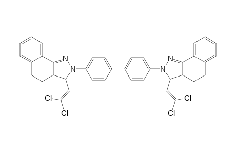 2-PHENYL-3-(2,2-DICHLOROVINYL)-3,3A,4,5-TETRAHYDRO-(2-H)-BENZO-[G]-INDAZOLE