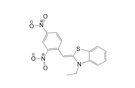 Benzothiazole, 2-[(2,4-dinitrophenyl)methylene]-3-ethyl-2,3-dihydro-