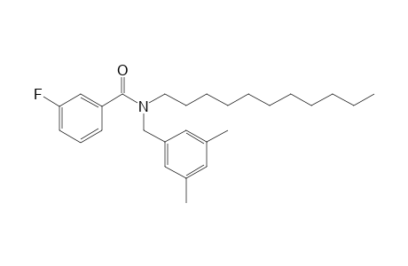 Benzamide, 3-fluoro-N-(3,5-dimethylbenzyl)-N-undecyl-
