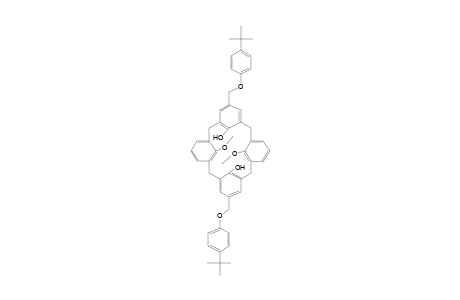 11,23-bis{[4'-(t-Butyl)phenoxy]methyl}-25,27-dihydroxy-26,28-dimethoxy-calix[4]arene
