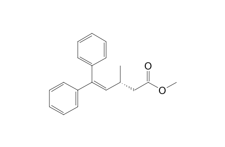 Methyl 3-methyl-5,5-diphenylpent-4-enoate