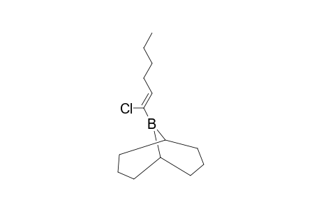 9-(1-CHLORO-1-HEXENYL)-9-BORABICYCLO-[3.3.1]-NONANE