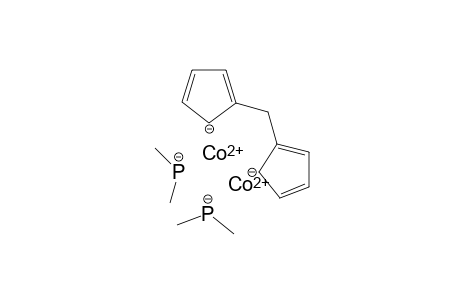 cobalt(II) 2,2'-methylenebis(cyclopenta-2,4-dien-1-ide) bis(dimethylphosphanide)