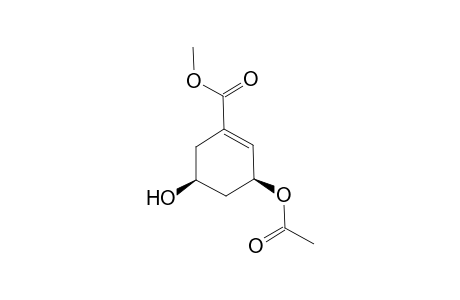 Methyl (3S,5S)/(3R,5R)-3-Acetoxy-5-hydroxycyclohex-1-enecarboxylate