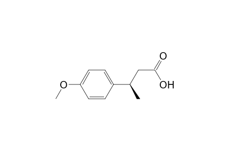 (3R)-3-(4-methoxyphenyl)butanoic acid