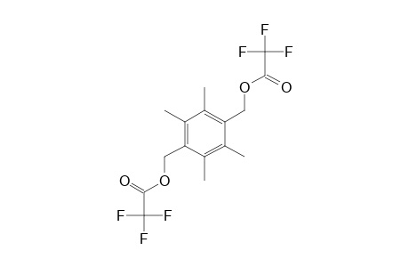 2,3,5,6-TETRAMETHYL-p-XYLENE-alpha,alpha'-DIOL, BIS(TRIFLUOROACETATE)