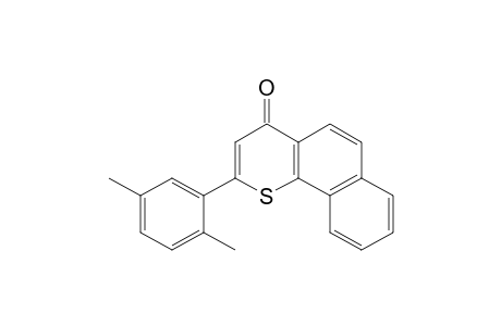 4H-naphtho[1,2-b]thiopyran-4-one, 2-(2,5-dimethylphenyl)-