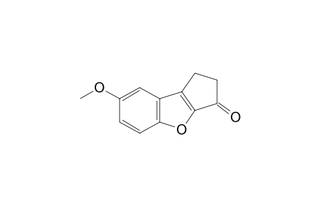 2,3-dihydro-7-methoxy-1H-cyclopenta[b]benzofuran-3-one