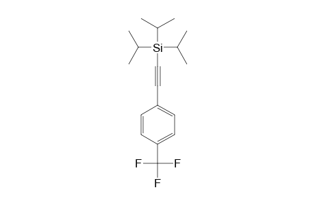 Triisopropyl((4-(trifluoromethyl)phenyl)ethynyl)silane