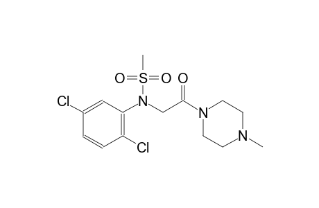 N-(2,5-dichlorophenyl)-N-[2-(4-methyl-1-piperazinyl)-2-oxoethyl]methanesulfonamide