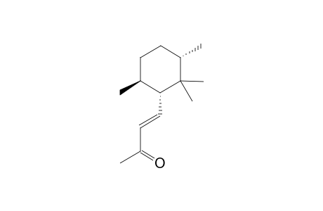 (+)-(1'S,3'S,6'S,E)-4-(2',2',3',6'-TETRAMETHYLCYCLOHEXYL)-BUT-3-EN-2-ONE