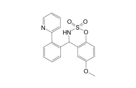 6-Methoxy-4-(2-(pyridin-2-yl)phenyl)-3,4-dihydrobenzo[e][1,2,3]oxathiazine 2,2-dioxide