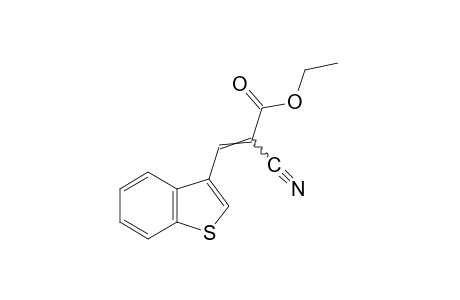 alpha-cyanobenzo[b]thiophene-3-acrylic acid, ethyl ester