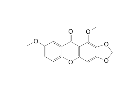 1,7-DIMETHOXY-2,3-METHYLENEDIOXYXANTHONE