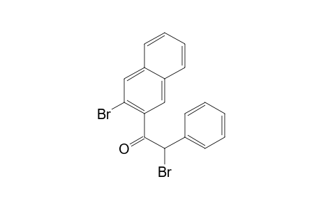 Ethanone, 2-bromo-1-(3-bromo-2-naphthalenyl)-2-phenyl-