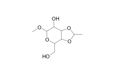 Methyl 3,4-O-ethylidenehexopyranoside