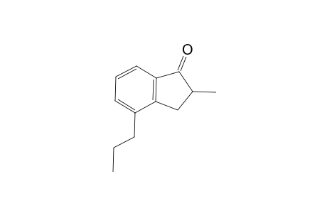 2-methyl-4-propyl-2,3-dihydro-1H-inden-1-one