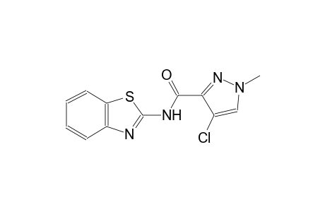 N-(1,3-benzothiazol-2-yl)-4-chloro-1-methyl-1H-pyrazole-3-carboxamide