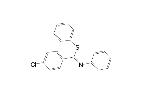 Phenyl 4-chloro-N-phenylbenzenecarbimidothioate