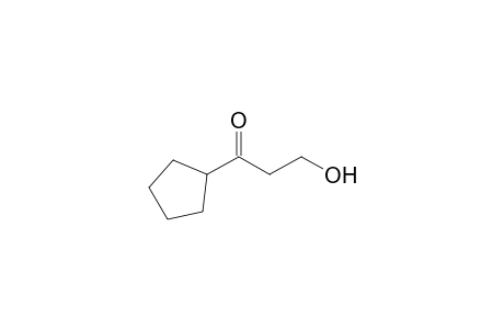 1-Cyclopentyl-3-hydroxypropan-1-one