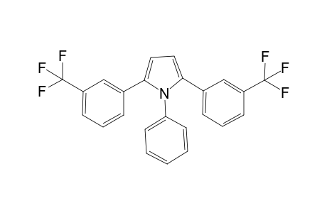 N-Phenyl-2,5-bis(3-(trifluoromethyl)phenyl)-1H-pyrrole