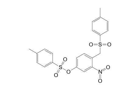 3-Nitro-4-(toluene-4-sulfonylmethyl)phenyl toluene-4-sulfonate