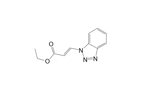 (E)-3-(1-benzotriazolyl)-2-propenoic acid ethyl ester