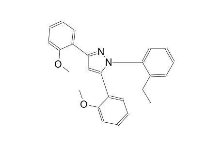 1-(2-ethylphenyl)-3,5-bis(2-methoxyphenyl)-1H-pyrazole