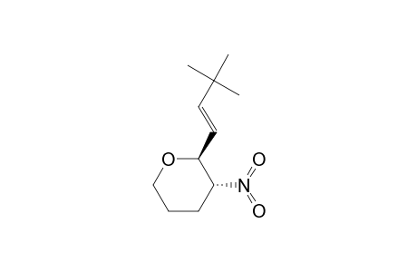 trans-2-[(E)-3,3-Dimethylbut-1-enyl]-3-nitrotetrahydropyran