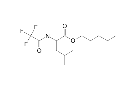 L-Leucine, N-(trifluoroacetyl)-, pentyl ester