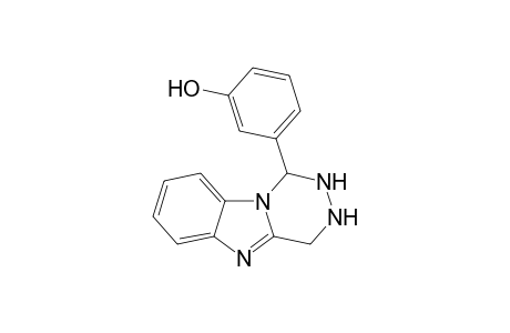 1-(3-Hydroxyphenyl)-1,2,3,4-tetrahydro[1,2,4]triazino[4,5-a]benzimidazole