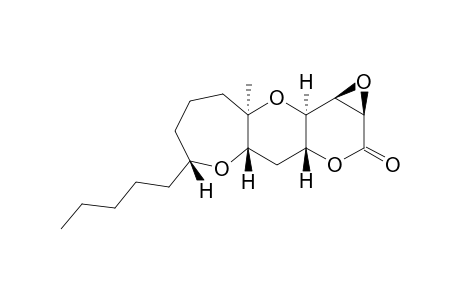 (1S*,3R*,7R*,9S*,15R*)-7-METHYL-3-PENTYL-2,8,11,14-TETRAOXATETRACYCLO-[9.5.0.0(10,12)0(9,15)]-HEXADECAN-13-ONE