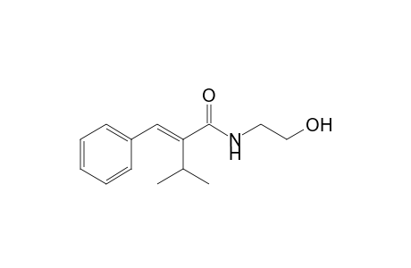 3-Phenyl-N-(2'-hydroxyethyl)-2-isopropyl-2-propenamide