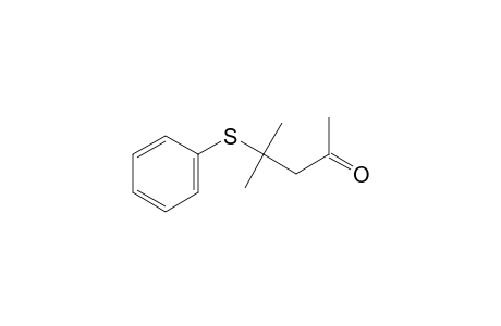 4-methyl-4-phenylsulfanylpentan-2-one