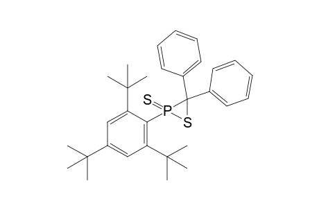3,3-Diphenyl-2-(2,4,6-tri-t-butylphenyl)-1,2-thiaphosphirane 2-sulfide