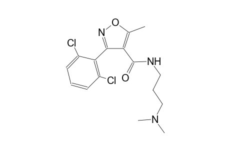 3-(2,6-dichlorophenyl)-N-[3-(dimethylamino)propyl]-5-methyl-4-isoxazolecarboxamide