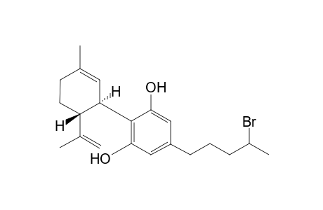 1,3-Benzenediol, 5-bromo-2-[3-methyl-6-(1-methylethenyl)-2-cyclohexen-1-yl]-5-pentyl-, (1R-trans)-