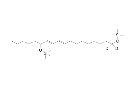 9,11-Octadecadiene-1,13-diol - bis(trimethylsilyl) ether - 1,1-bis(deuterio) derivative