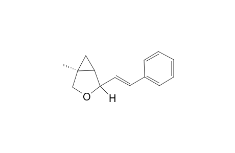 endo/exo-4-(trans-Styryl)-1-methyl-3-oxabicyclo[3.1.0]hexane